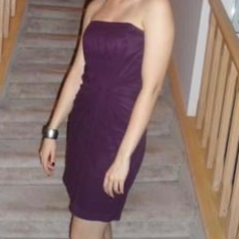 Club Monaco strapless lined dress